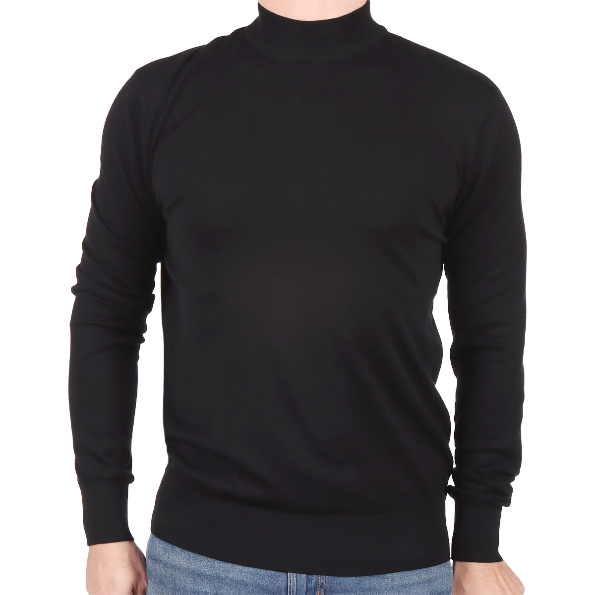 Su&eacute;ter Cuello Mock Generra Regular Fit para Hombre image number null