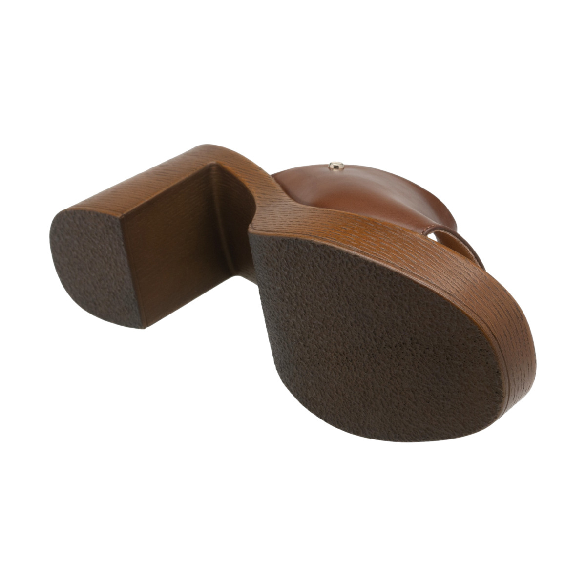 Sandalia Mule con Tac&oacute;n Eleanor Levi's Caf&eacute; para Mujer image number null