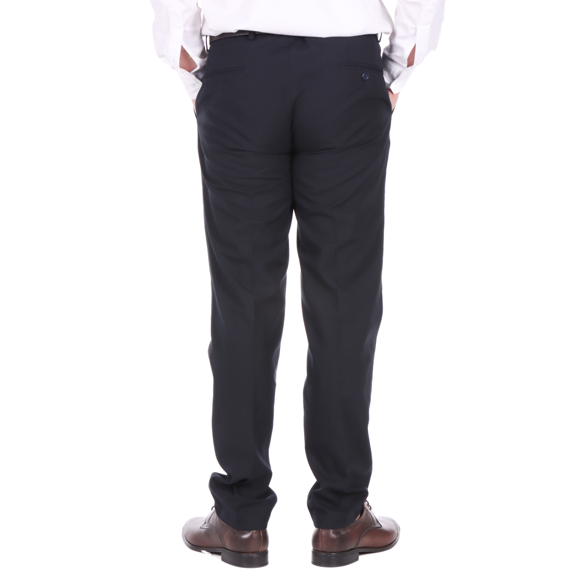 Pantal&oacute;n de Vestir Hombre Carlo Corinto Negro image number null