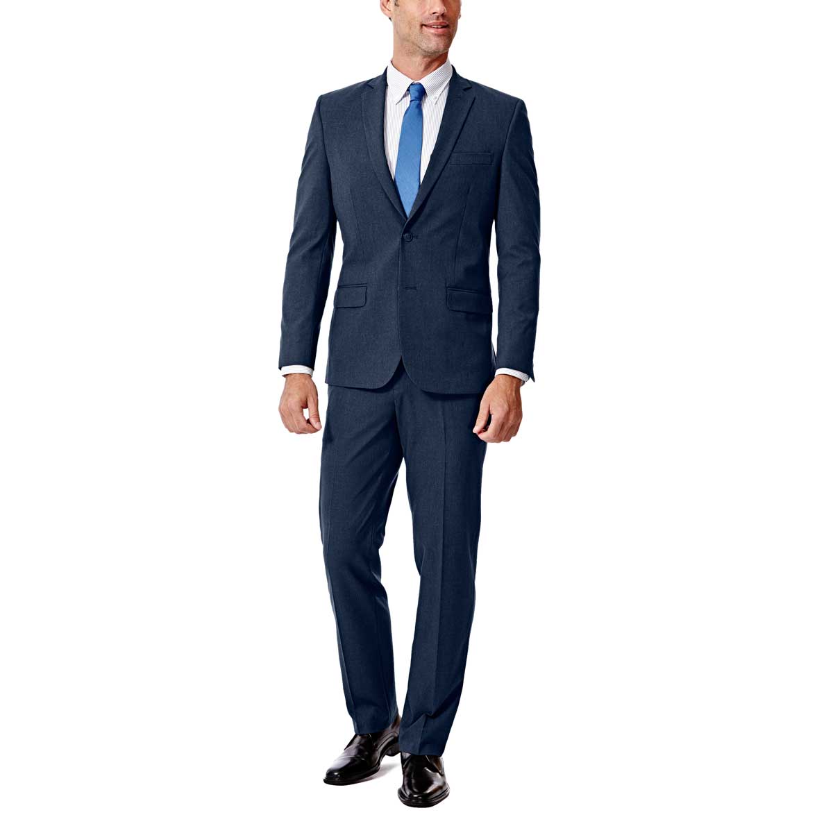 Saco Slim Fit Modelo elo Hz70295A Azul Haggar Para Hombre image number null