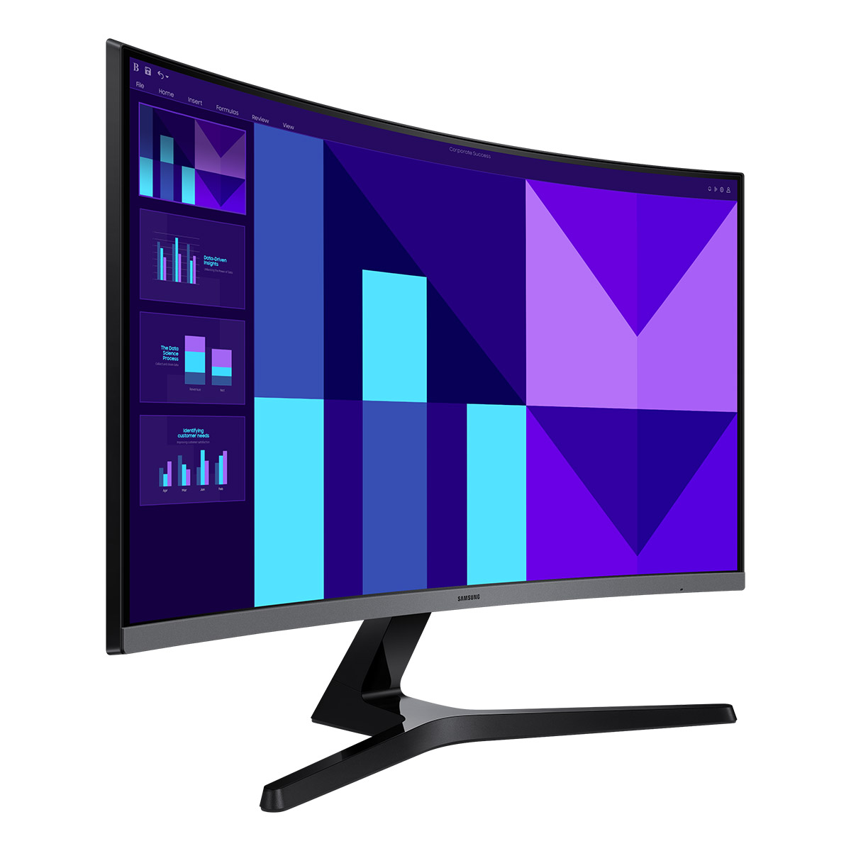 Monitor Curvo Samsung 27" FHD Ls27d390galxzx image number null