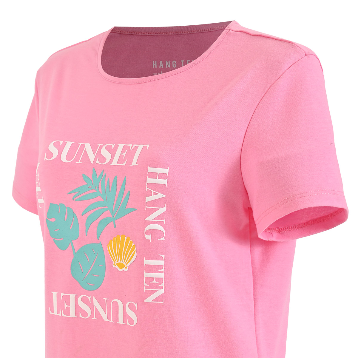 Playera Cuello Redondo Hang Ten Para Mujer Junior image number null