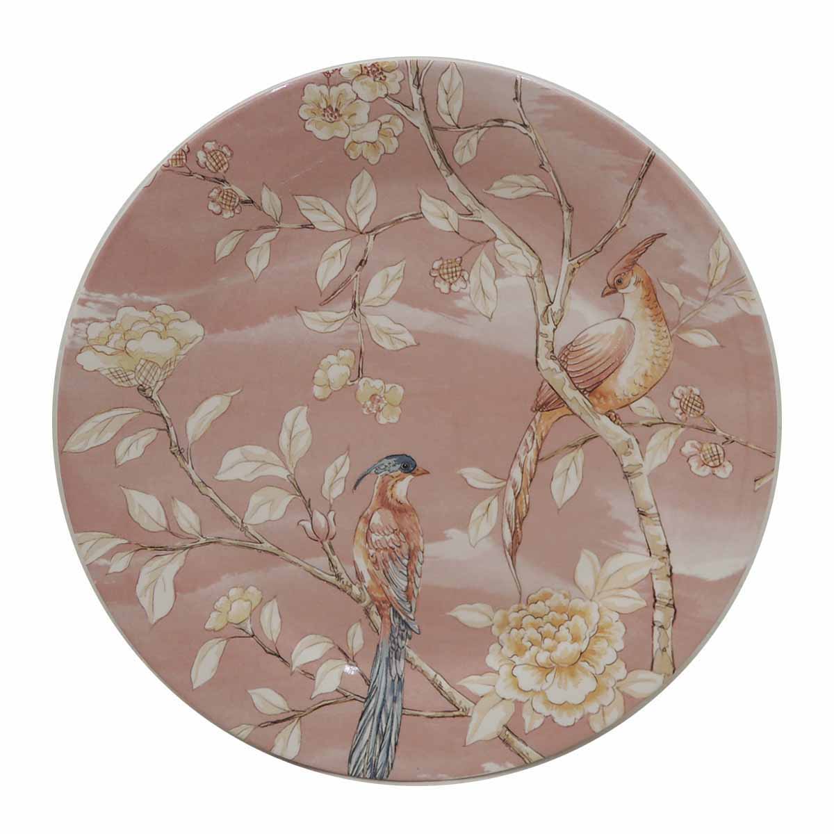 Plato Para Ensalada  Leaf Mauve Vintage Home image number null