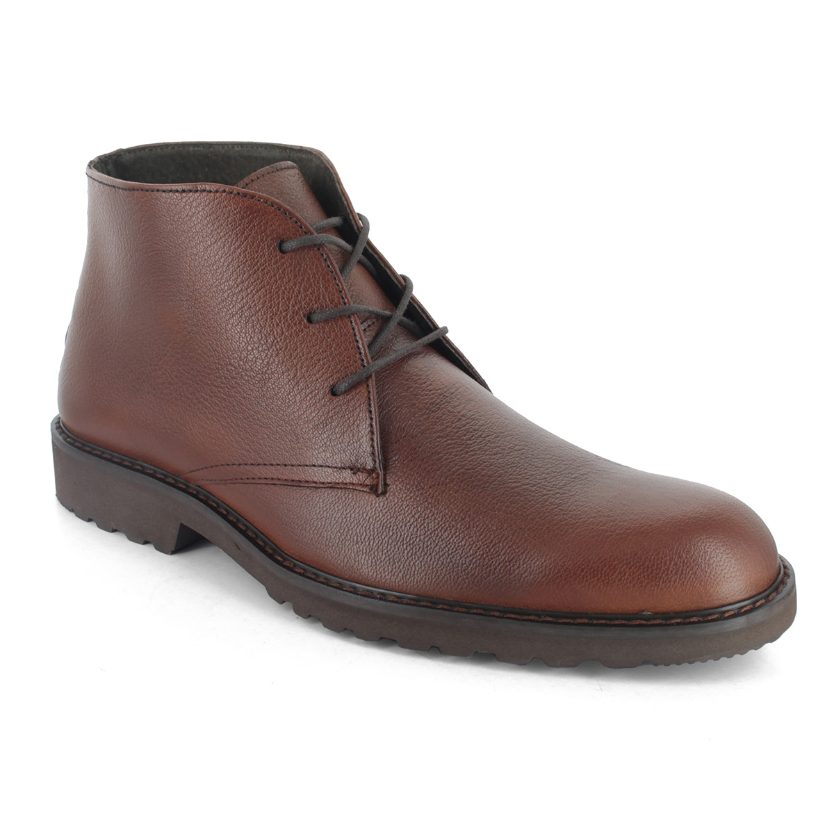 Bota Casual en Piel Moderof Caf&eacute; para Hombre image number null