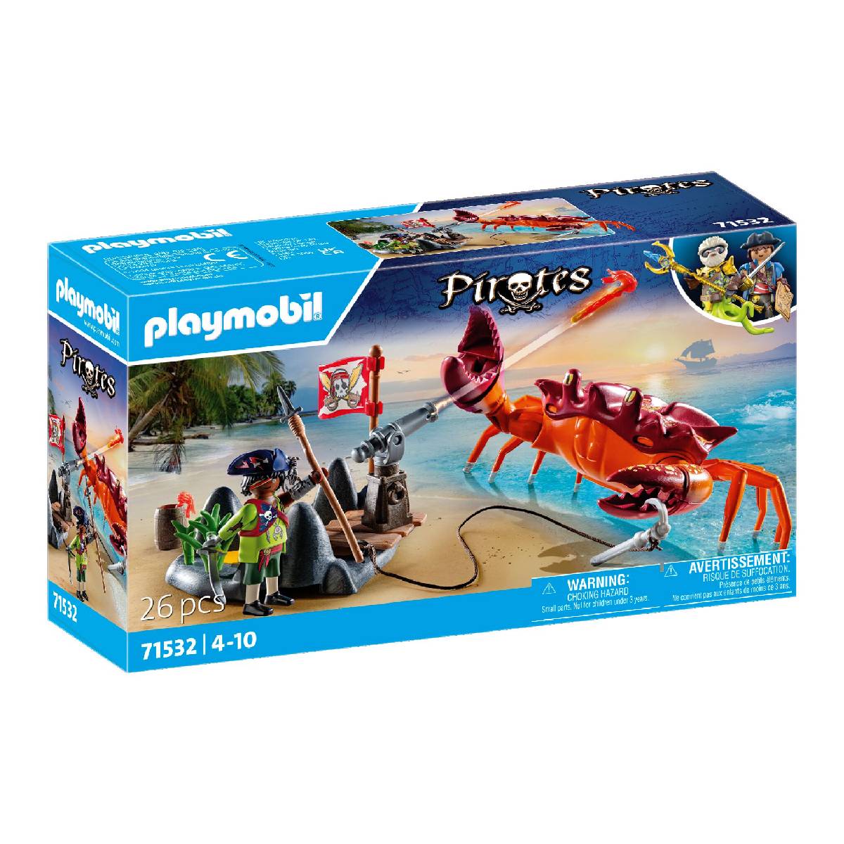 Batalla Con El Cangrejo Gigante Playmobil image number null