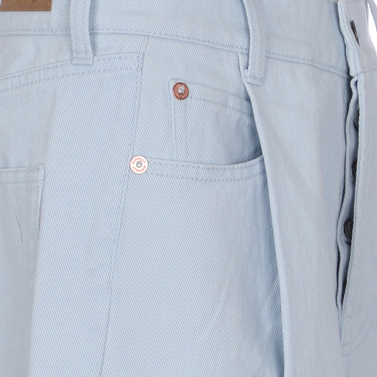 Pantal&oacute;n Barrel Con Pinza Jeanious Para Mujer Junior image number null