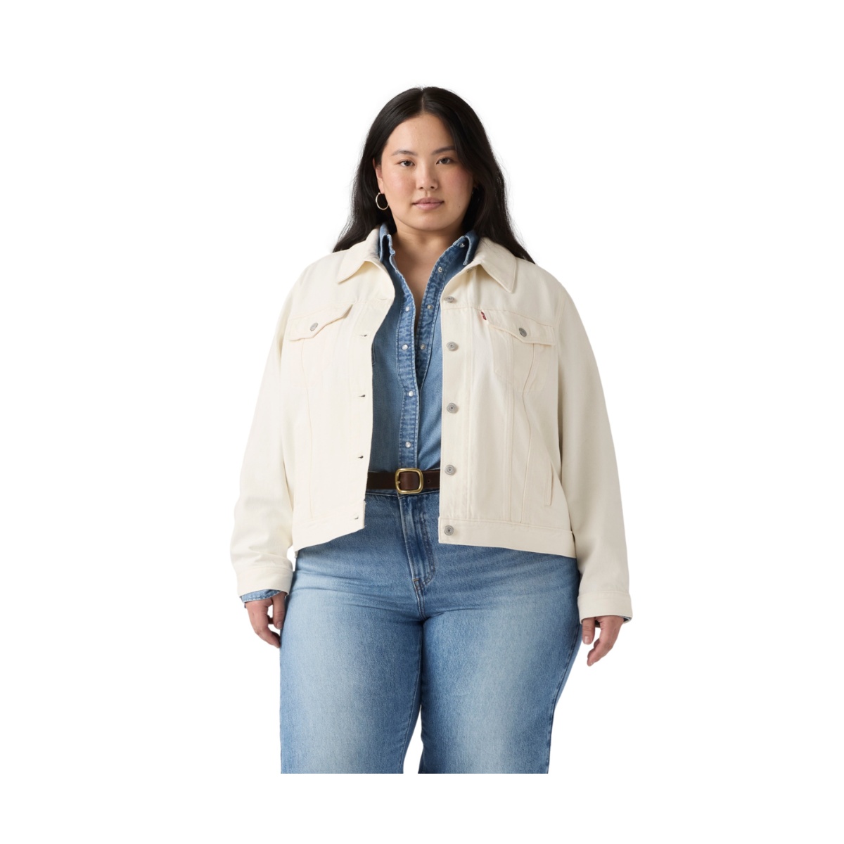 Chamarra Denim Levis Plus Para Mujer Curvy image number null