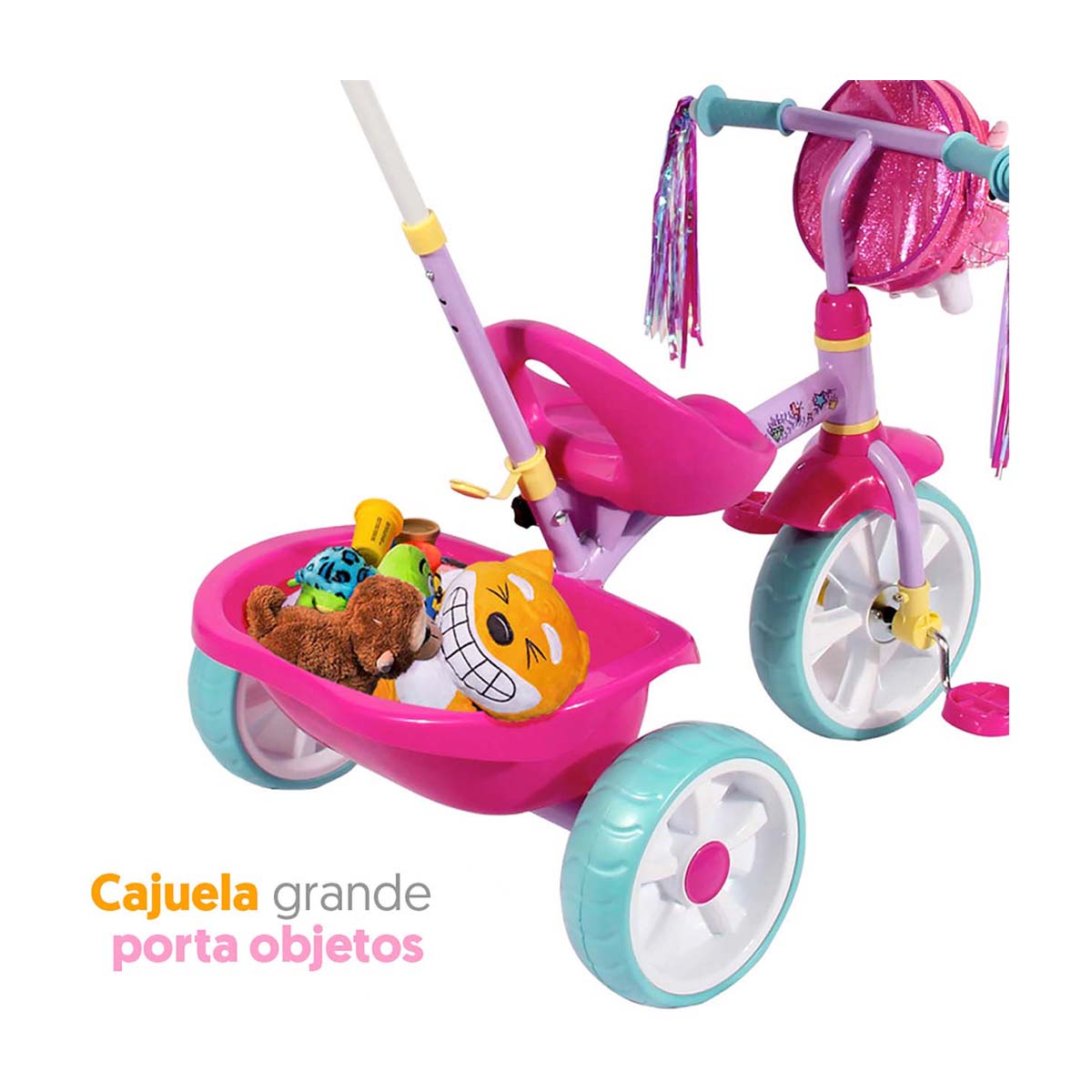 Triciclo Trixie Apache Flying Wheel image number null