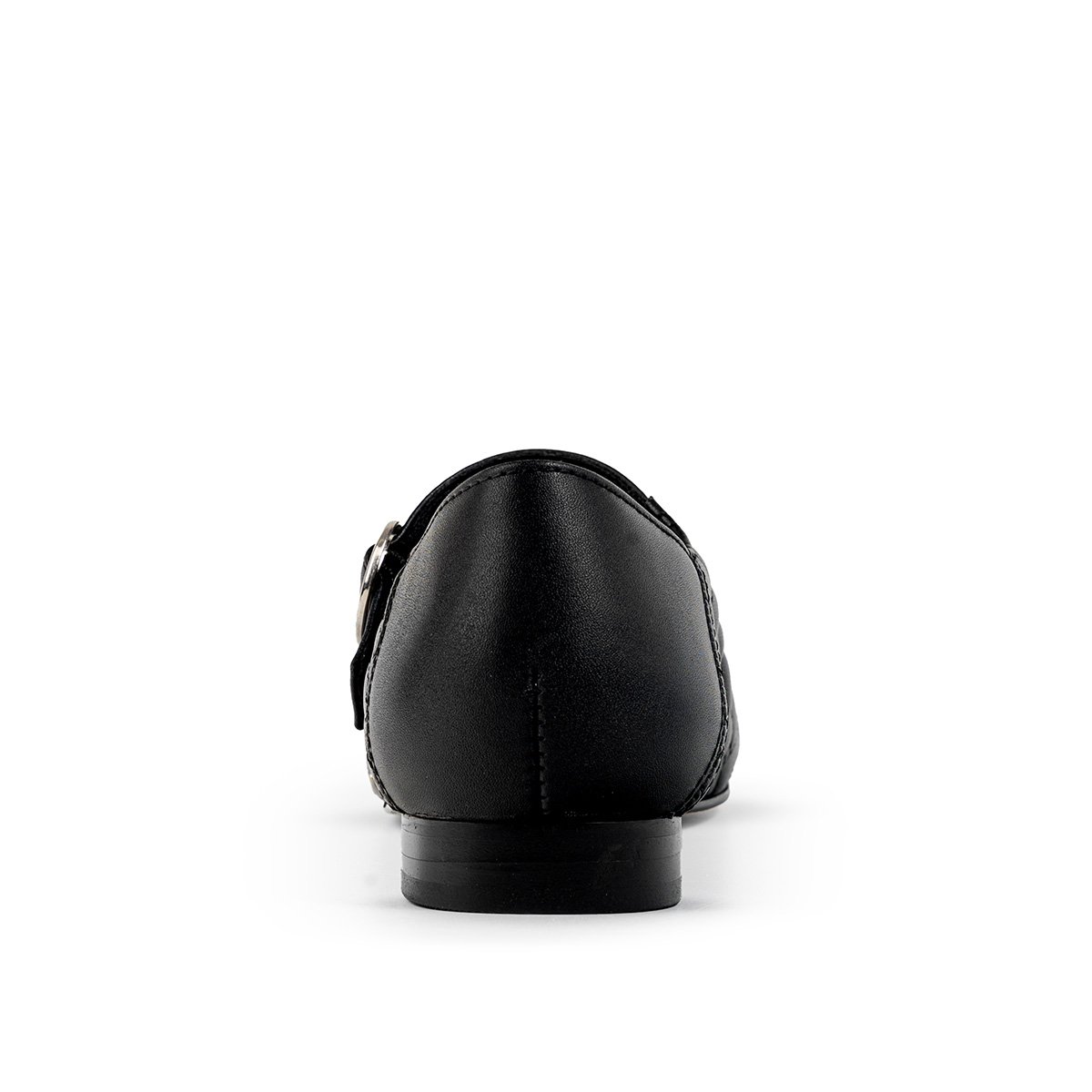 Balerina con Aplicaciones Brantano Negro Ajuste Hebilla para Mujer image number null