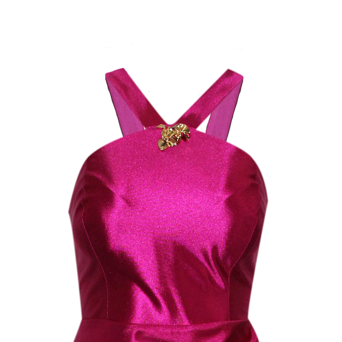 Vestido Falda Drapeada Philosophy Jr Nights Para Mujer image number null