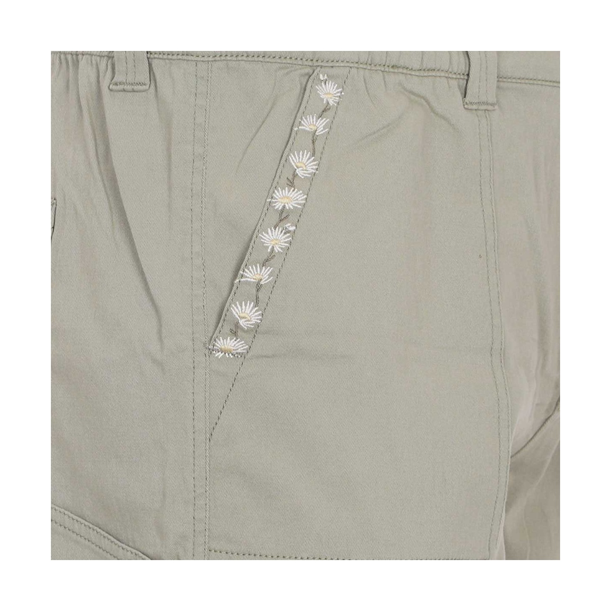 Short Con Bordado En Bolsas Jeanious Para Mujer Curvy image number null