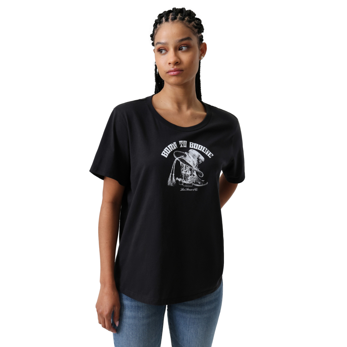 Levi&rsquo;s&reg; Playera Perfect Logo Para Mujer Curvy image number null