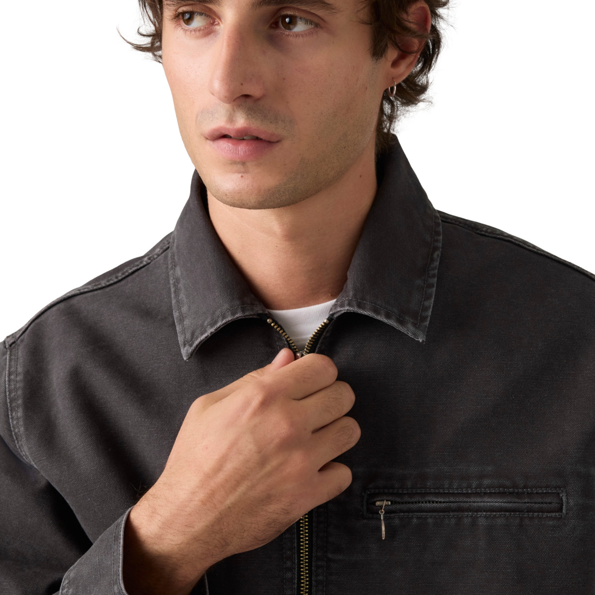 Levi&rsquo;s&reg; Chamarra Crop Cristobal Garage Relaxed Fit para Hombre image number null