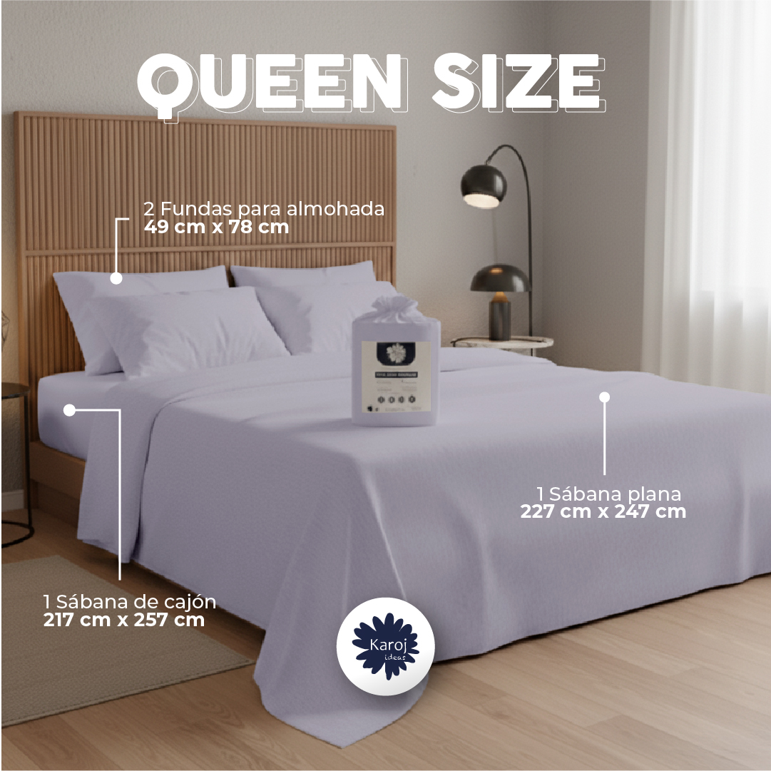 Sabanas Queen Lila Prelavado Karoj image number null