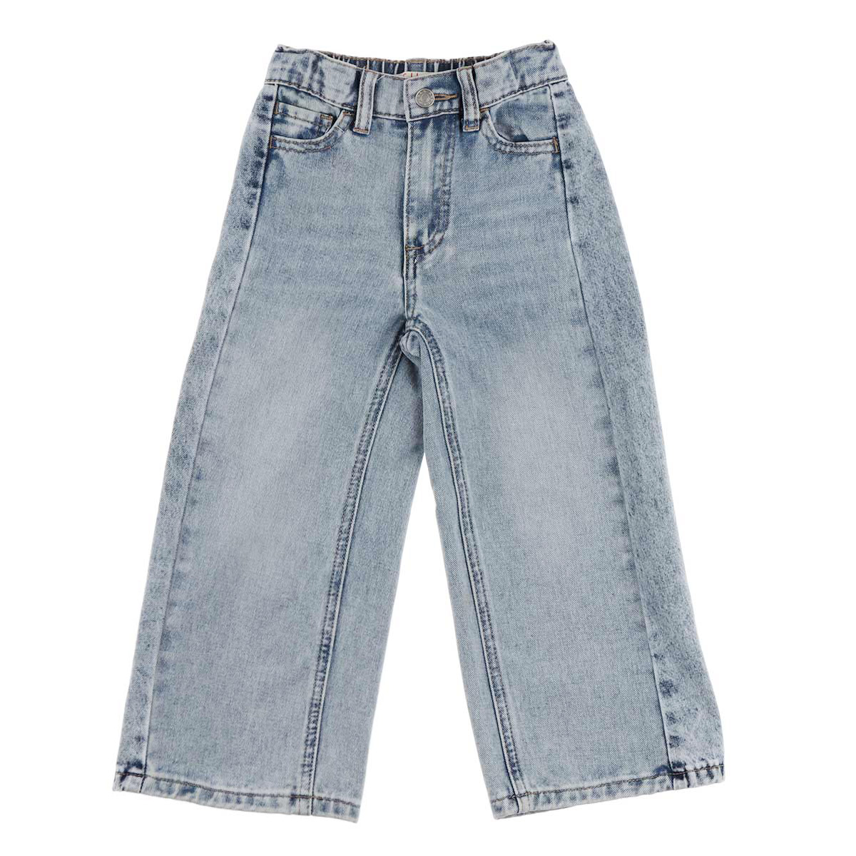 Jeans Loose Fit Holgado Cintura El&aacute;stica FUKKA Beb&eacute; Ni&ntilde;a image number null