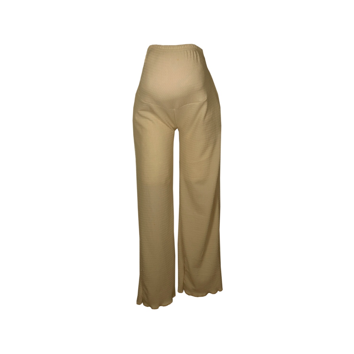 Pantal&oacute;n de maternidad liso de pata ancha Doma para mujer image number null