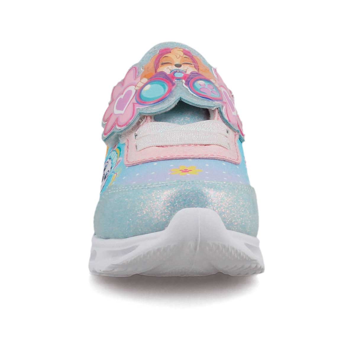 Tenis con Luces Dise&ntilde;o Personajes Paw Patrol Blanco Ajuste Velcro para Ni&ntilde;a image number null
