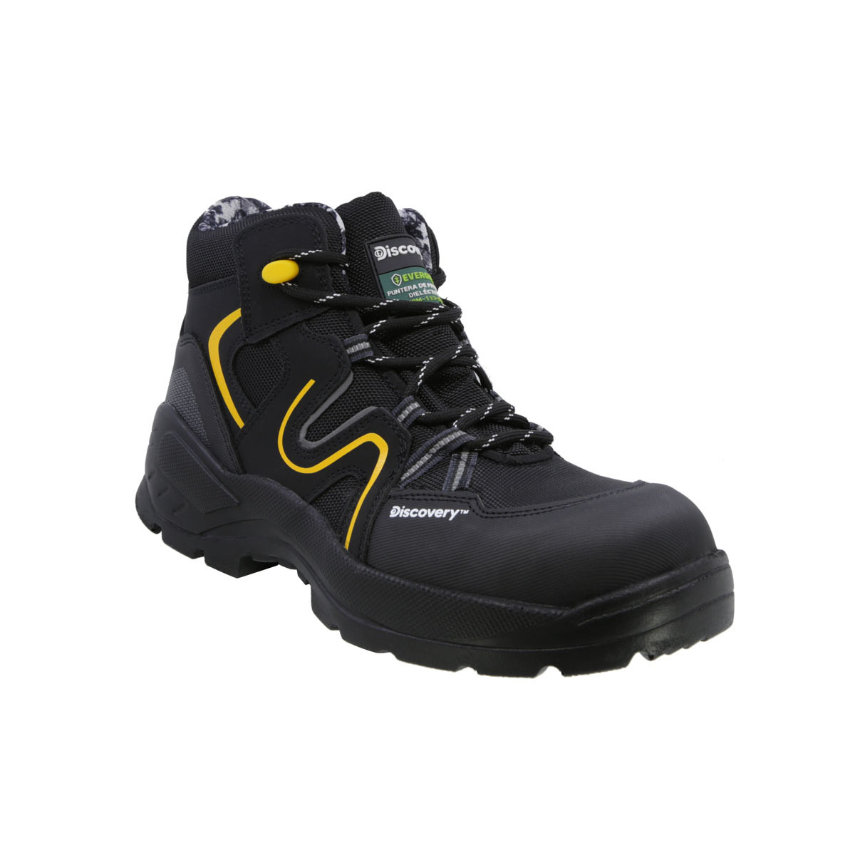 Bota Outdoor Discovery Blackwood Para Hombre, Color Negro Discovery image number null