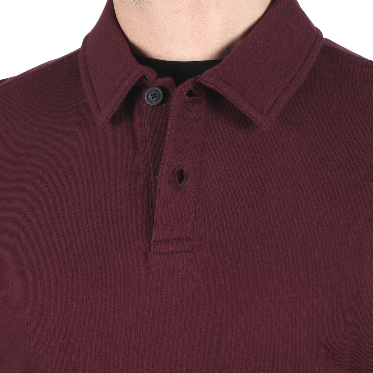 Sudadera Polo Cuello con Botones J.OPUS para Hombre image number null