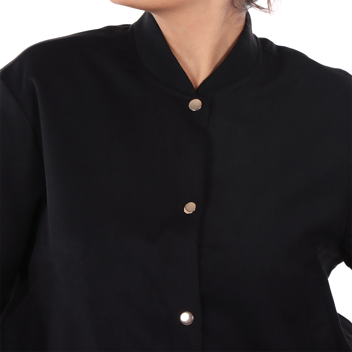 Chamarra Bomber con Botones Life Styler para Mujer image number null