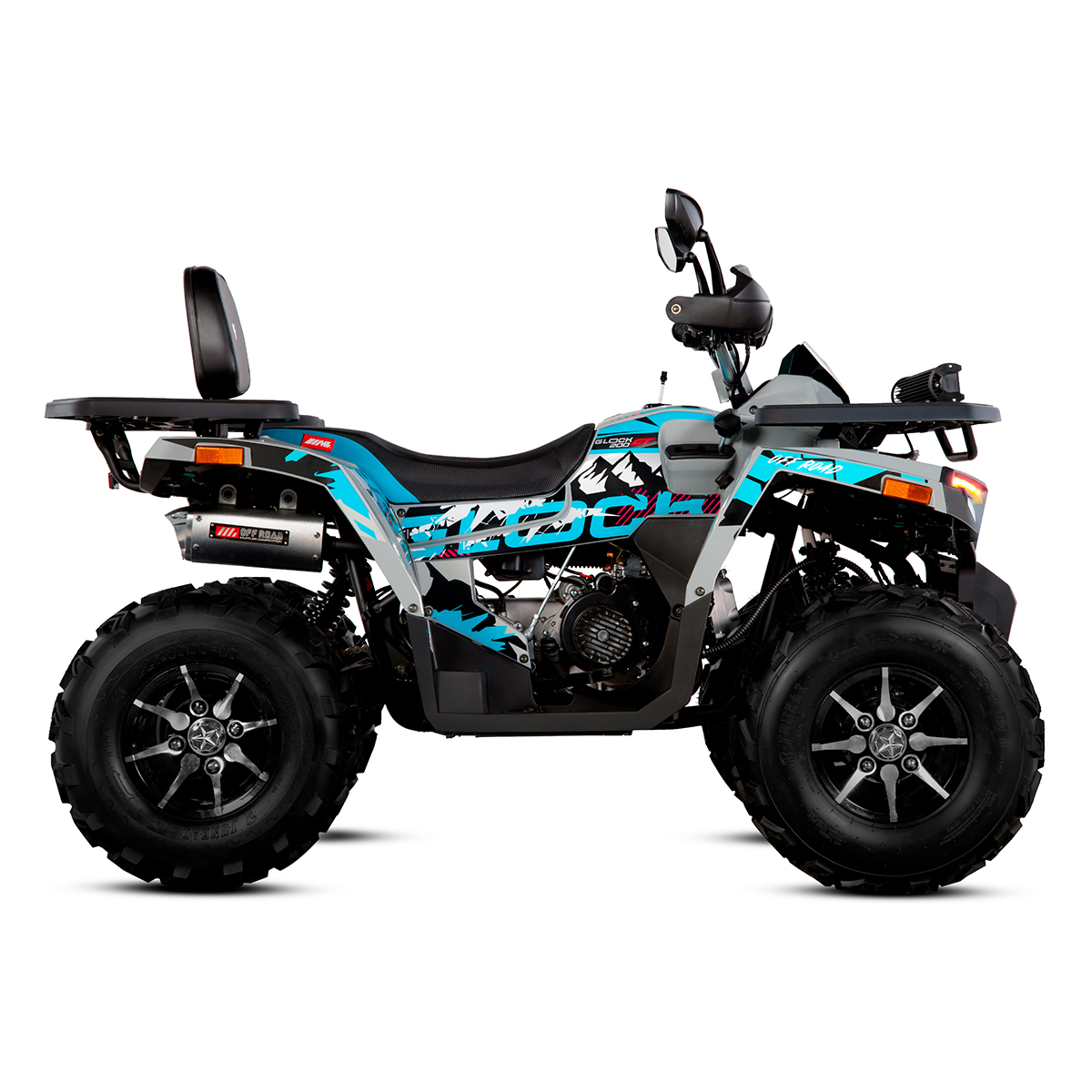 Cuatrimoto Mb Glock 200Cc Gt Line Azul 2027 image number null