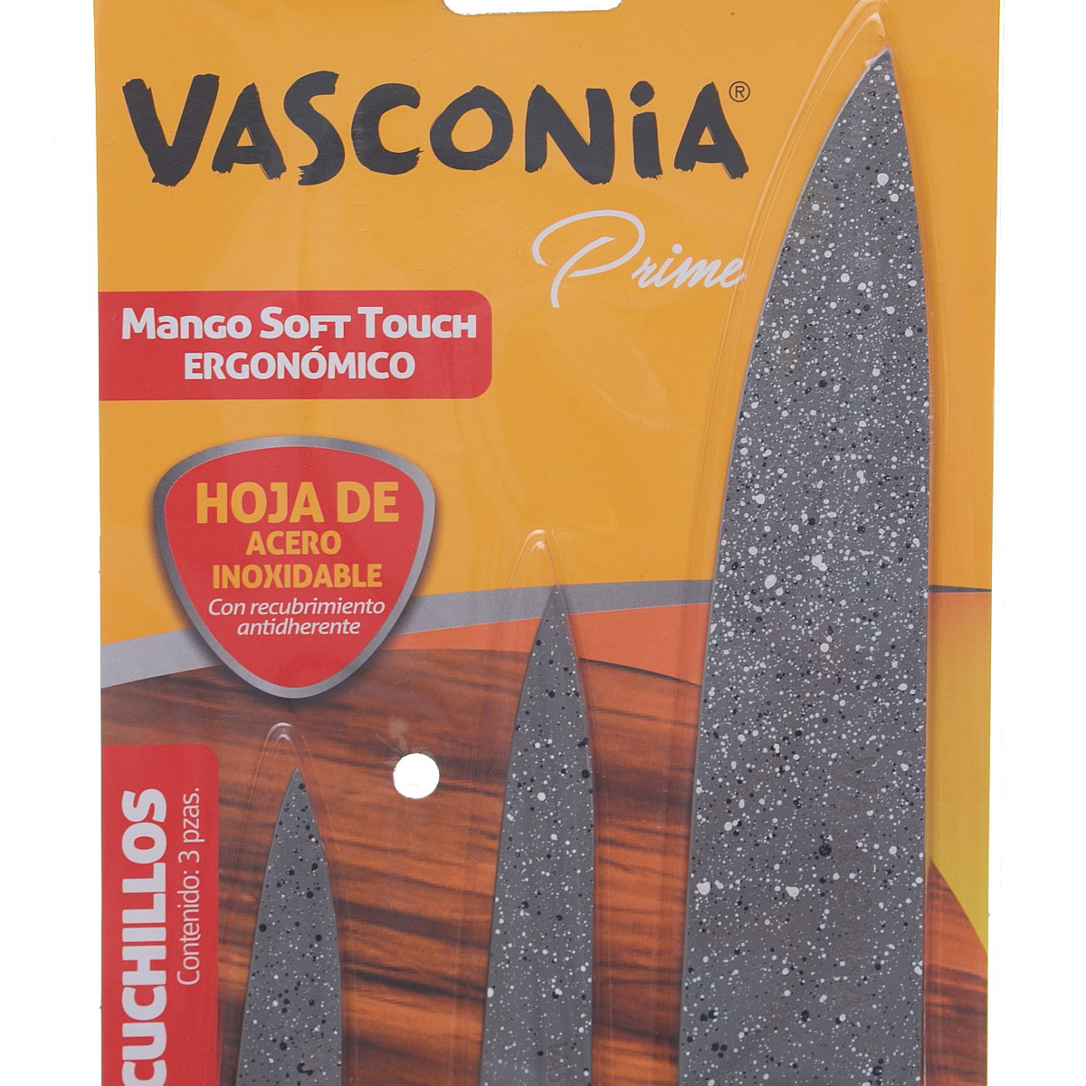Set Cuchillos 3 Pz Prime Vasconia image number null