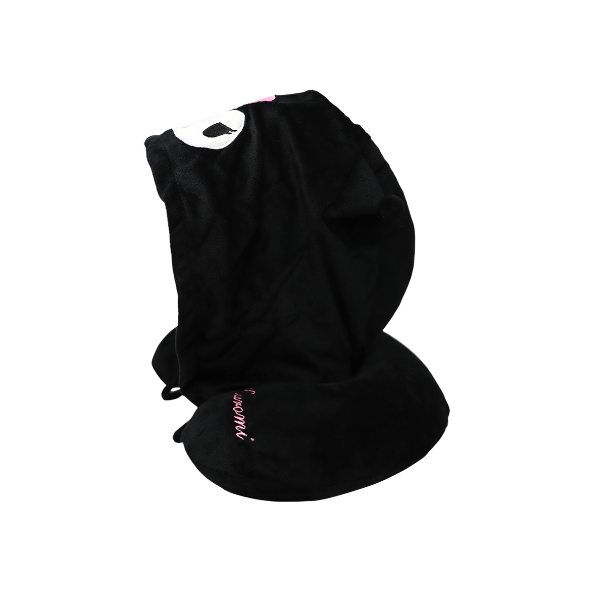 Almohada De Viaje Capucha Kuromi Sanrio image number null