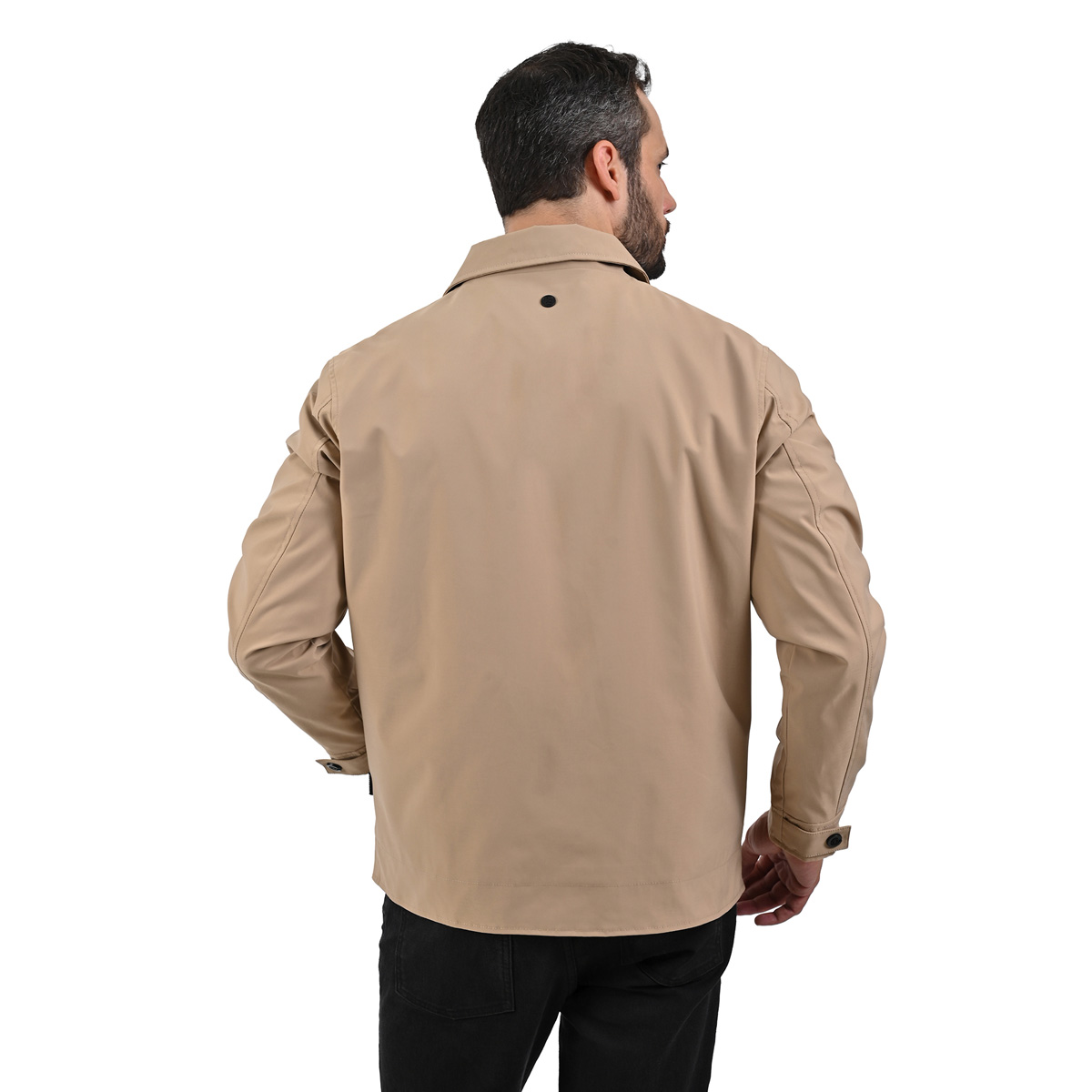 Chamarra Regular Fit Perry Ellis con Bolsillo Interno para Hombre image number null