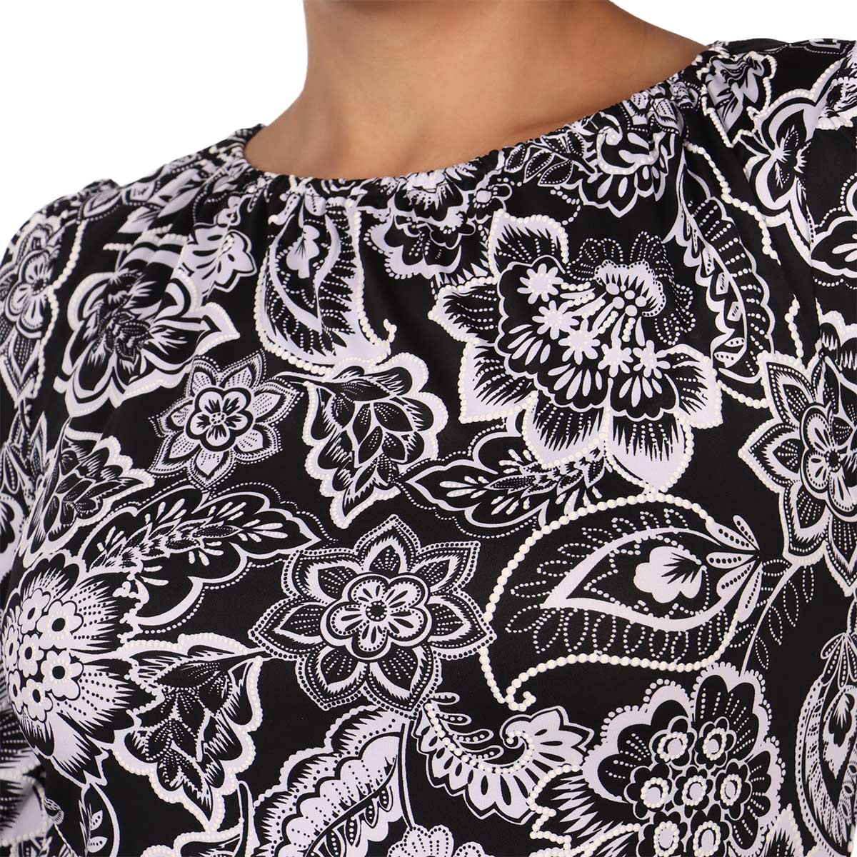 Blusa Estampado Floral Manga 3/4 RUBY RD para Mujer image number null