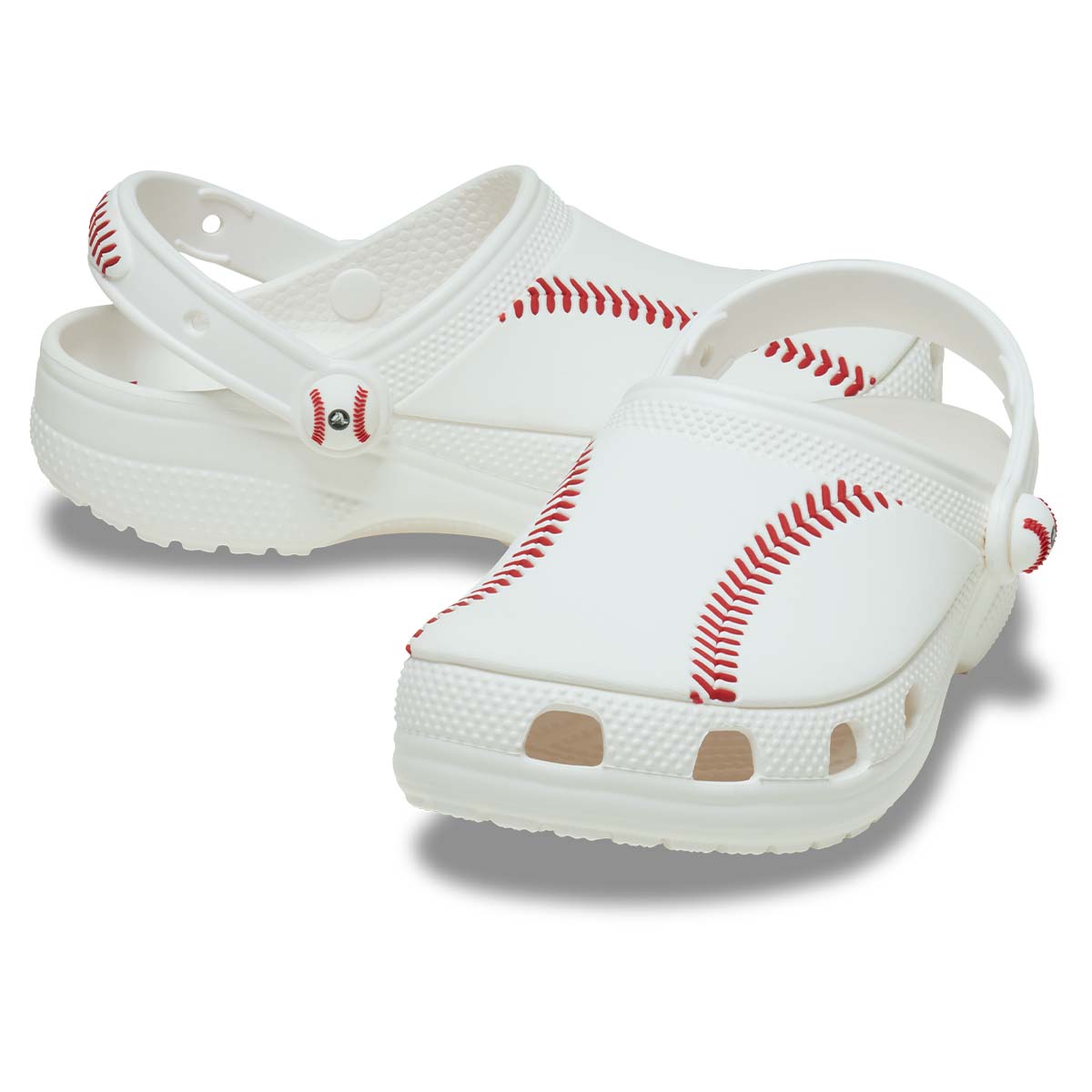 Sueco Crocs Classic Dise&ntilde;o Beisbol para Ni&ntilde;o image number null