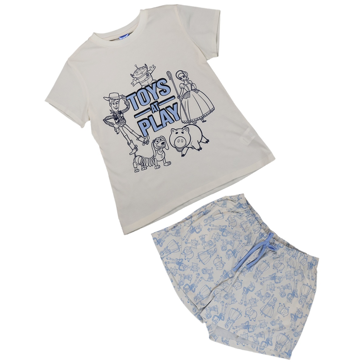 Pijama Short Toy Story Disney Para Mujer image number null