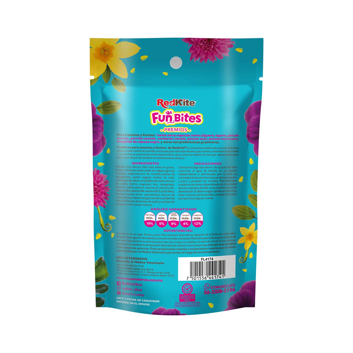 Funbites Para Canarios Y Finches 150 Gr image number null