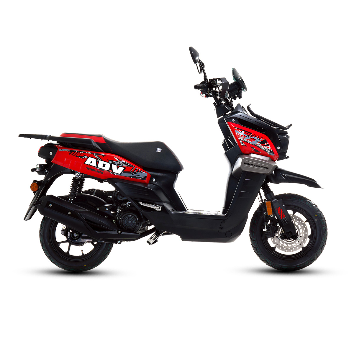 Motoneta Treck Motors Acorazada 150 Rojo/Negro 2026 image number null