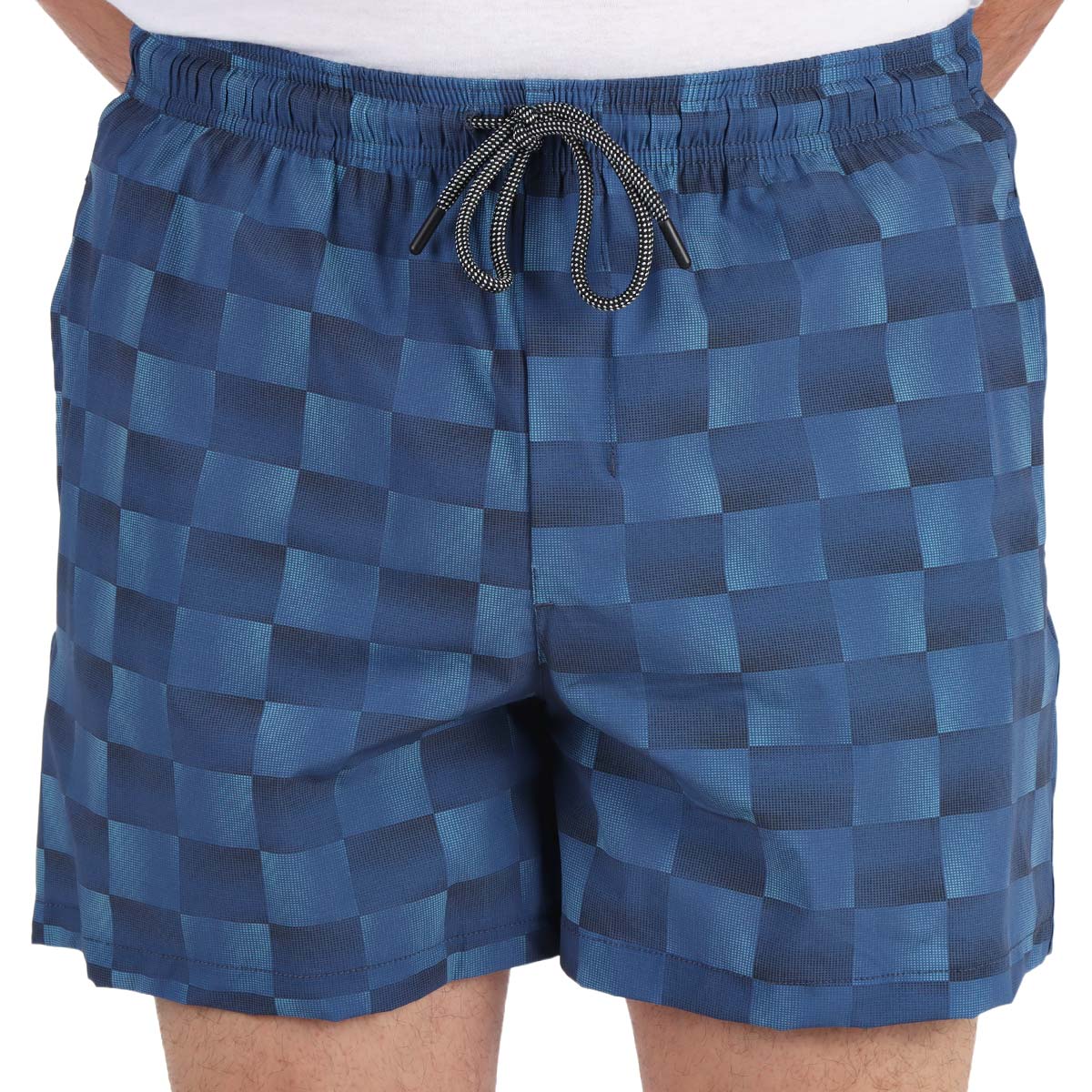 Traje de Ba&ntilde;o Estampado Cuadros Jeanious Hombre image number null