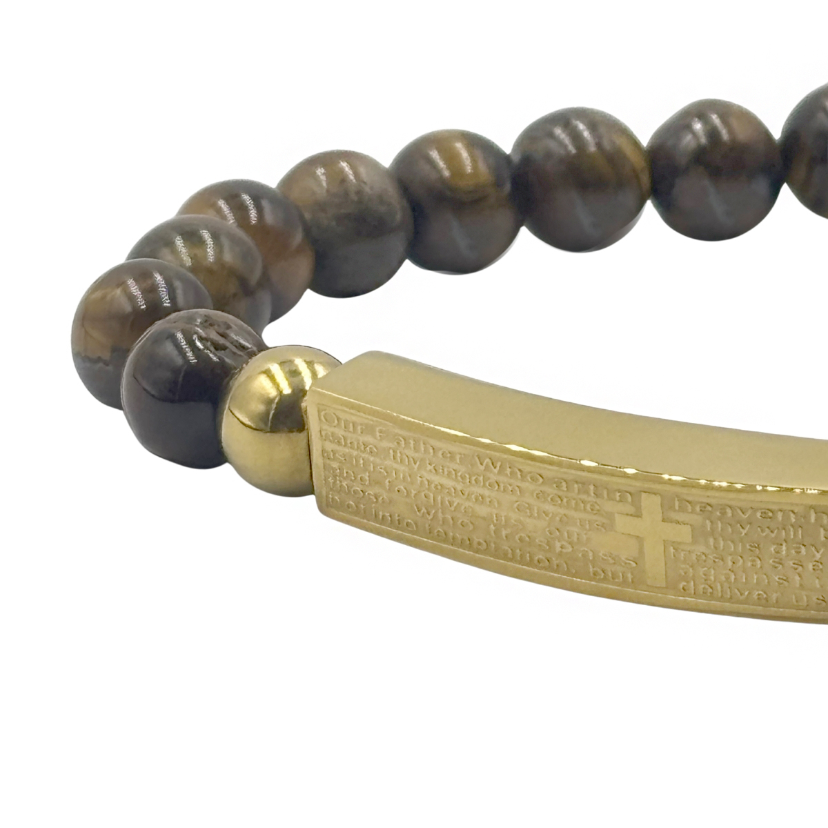 Pulsera Placa Acero D Aktuales para Hombre image number null