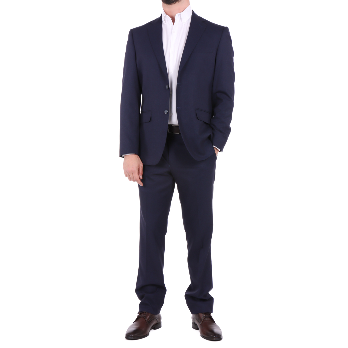 Traje Regular Hombre Pierre Cardin Formal Azul image number null