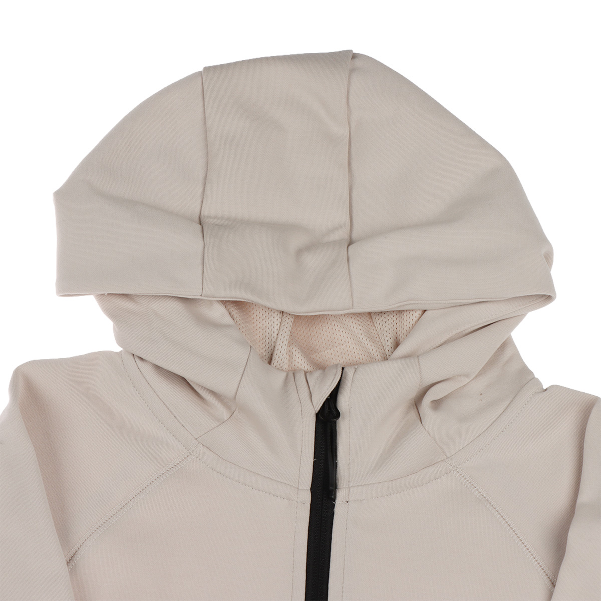 Chamarra en Algod&oacute;n con Capucha Fit Hueso para Ni&ntilde;o image number null