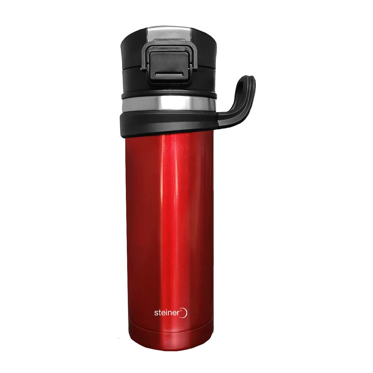 Termo Acero Inoxidable de Doble Pared STEINER 450 ml Color Rojo image number null