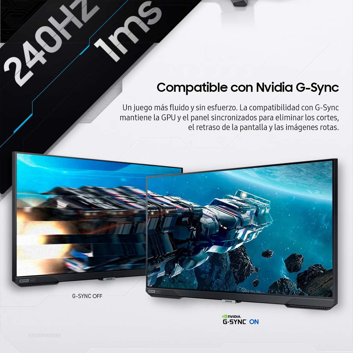 Monitor Gaming 27" Samsung Flat Odyssey G4 LS27BG400ELXZX image number null