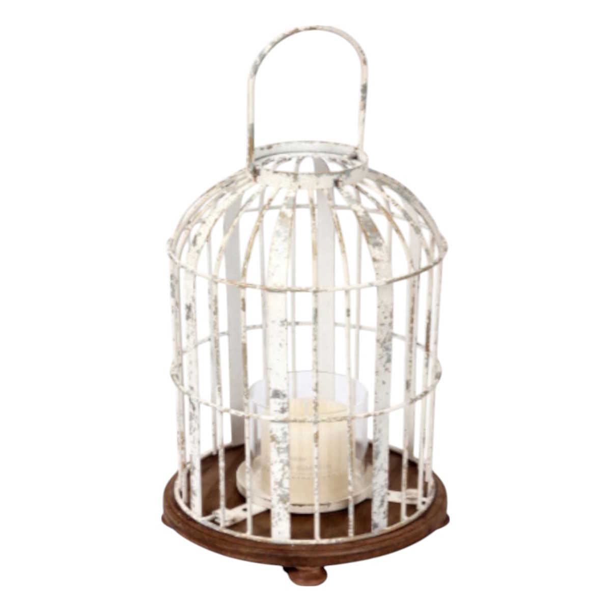 Portavelas Linterna Koel Blanco Zense image number null