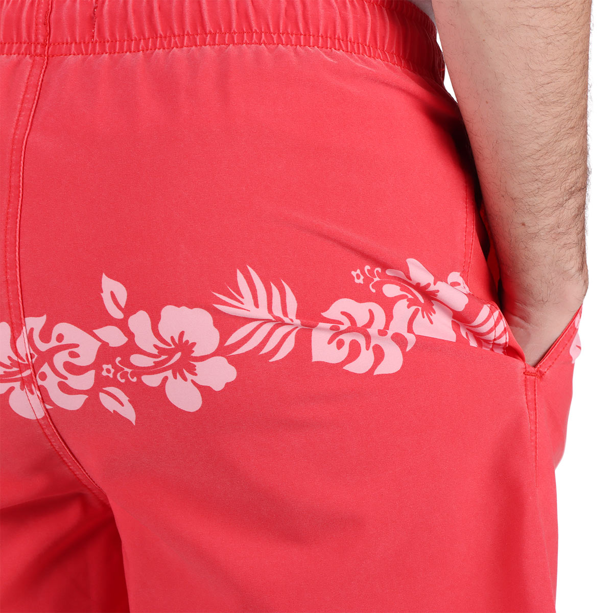 Traje de Ba&ntilde;o Short Estampado Tropical Fukka para Hombre image number null