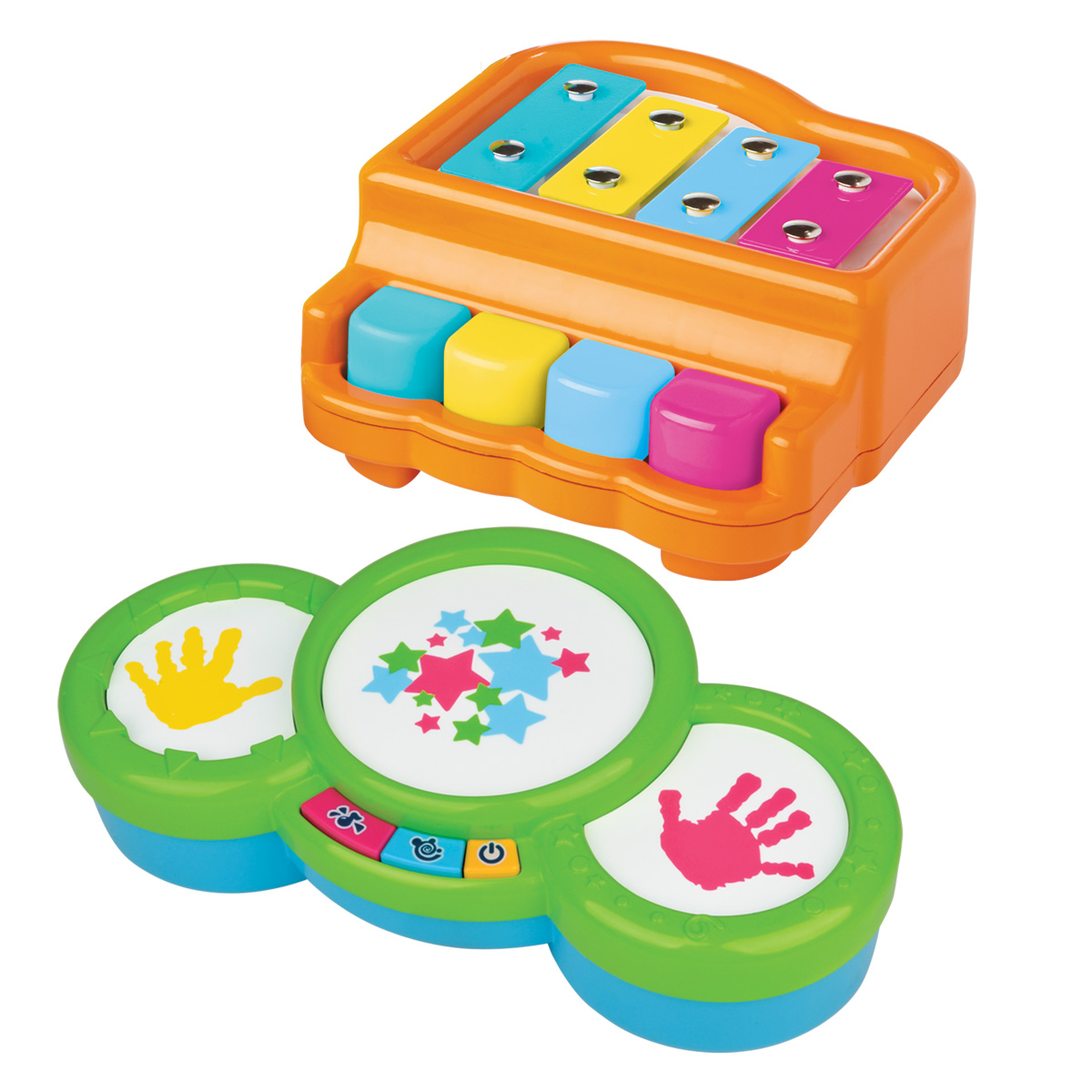SET MUSICAL 2 EN 1 RED BOX image number null