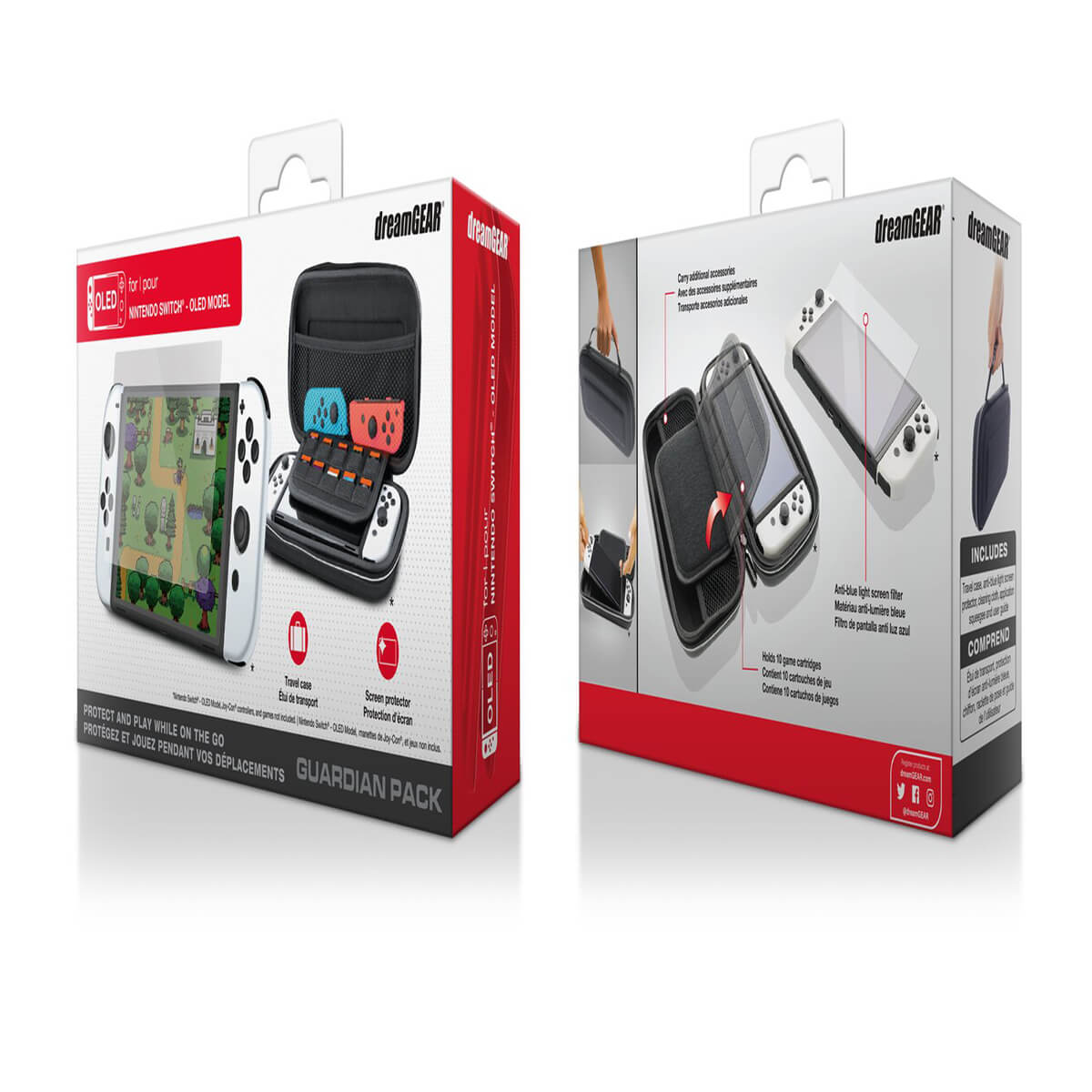 Bundle Nintendo Switch guardi&aacute;n pack oled image number null