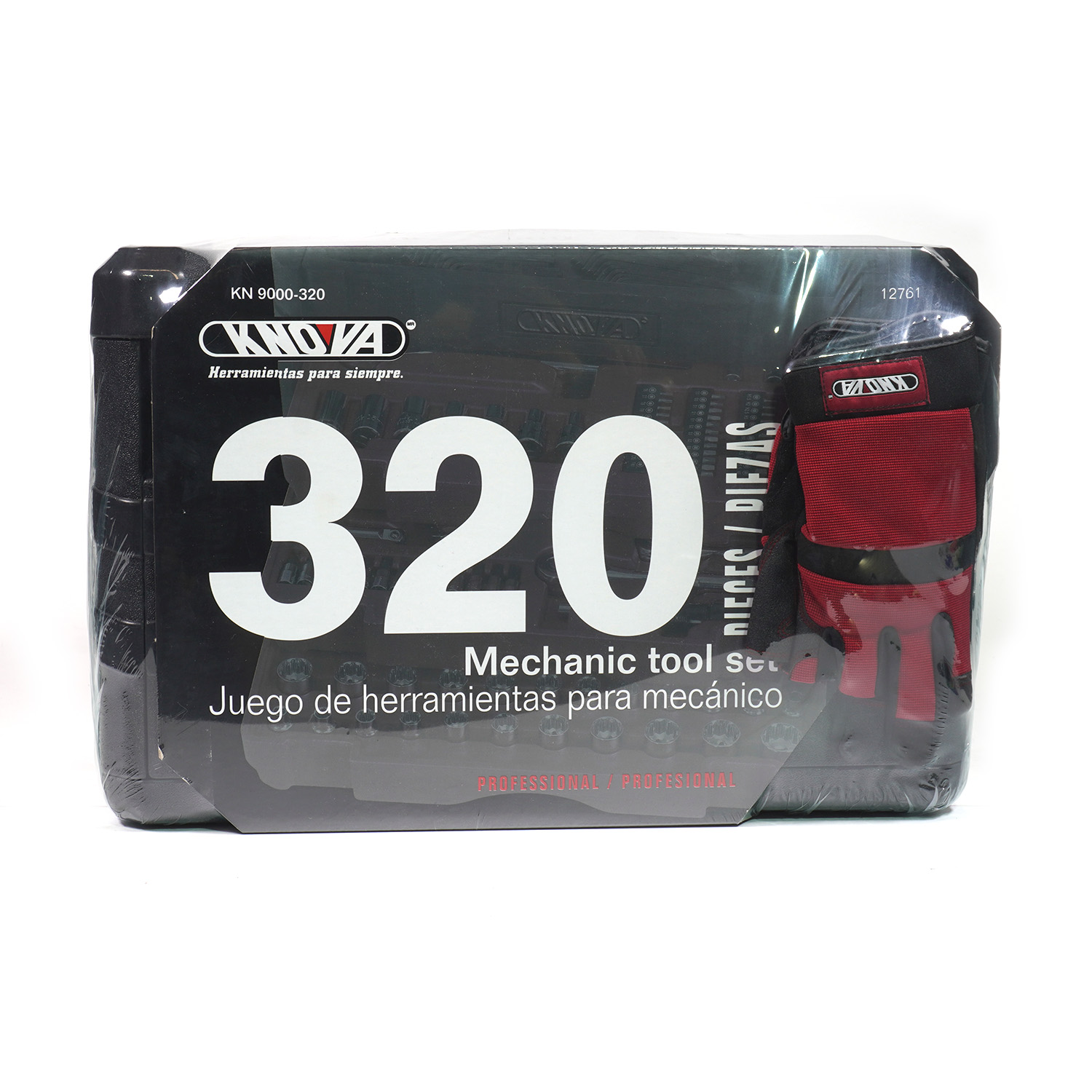 Juego de Herramientas Con 320 Piezas KNOVA image number null