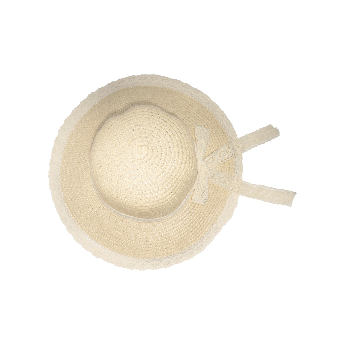 Sombrero De Playa Con mo&ntilde;o De Encaje A Phi By Philosophy Jr image number null
