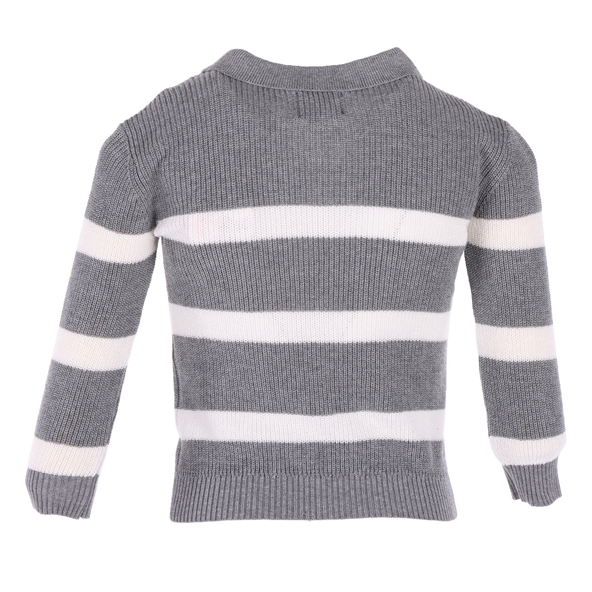 Su&eacute;ter Polo a Rayas Estilo Rugby Jeanious para Ni&ntilde;a image number null