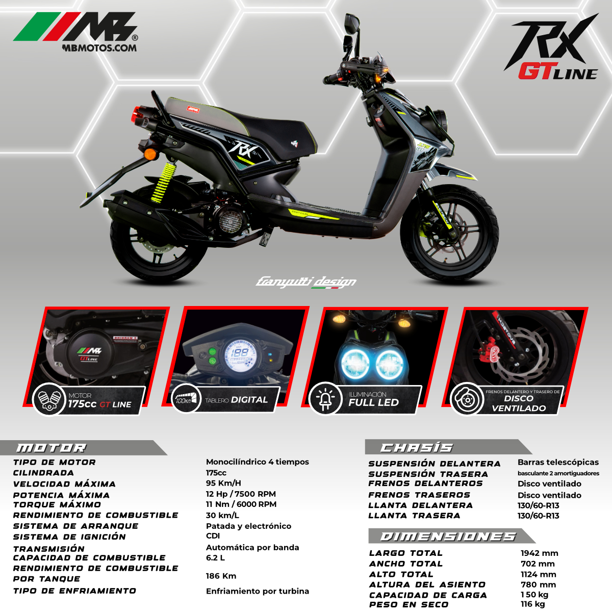 MB RX 175 GT LINE image number null
