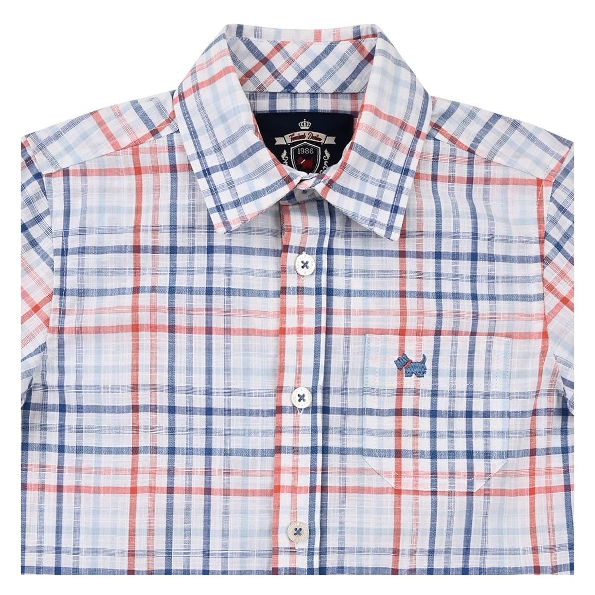 Camisa Manga Larga Lovari Cuadros Ferrioni para Beb&eacute; Ni&ntilde;o image number null