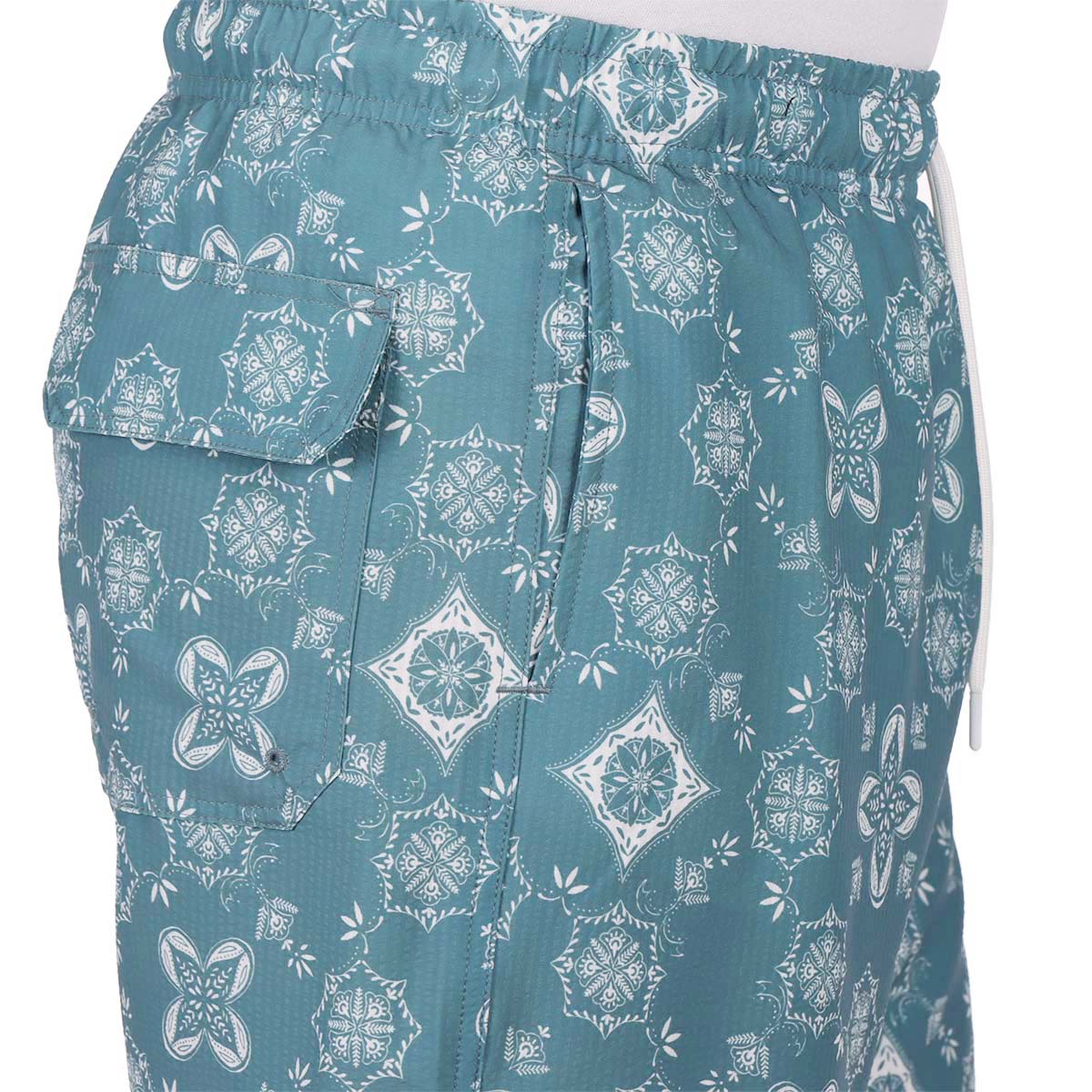 Traje de Ba&ntilde;o Estampado Shorts Playa Jeanious Hombre image number null