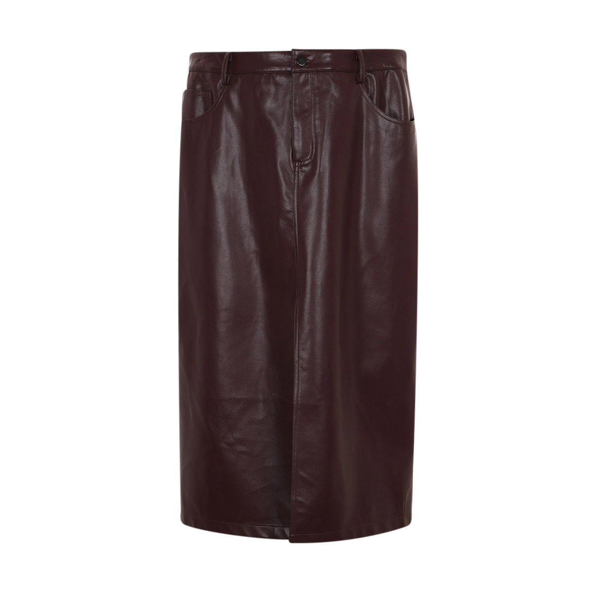 Falda Sint&eacute;tica Dex Plus Para Mujer Curvy image number null